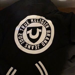True religion zip up hoodie